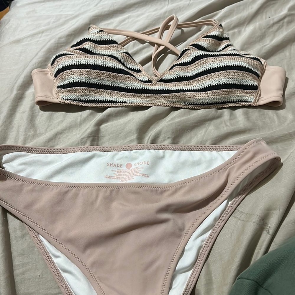Bikini- Wild fable crotchet top and shade and shore bottoms